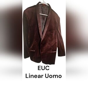 Men's Velvet Blazer EUC
